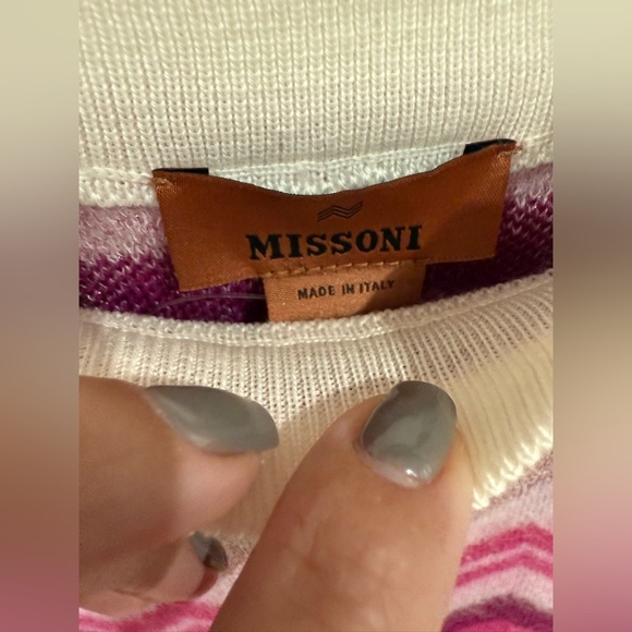 NWOT Missoni Kids
 zigzag-print short-sleeve dress - Picture 9 of 9